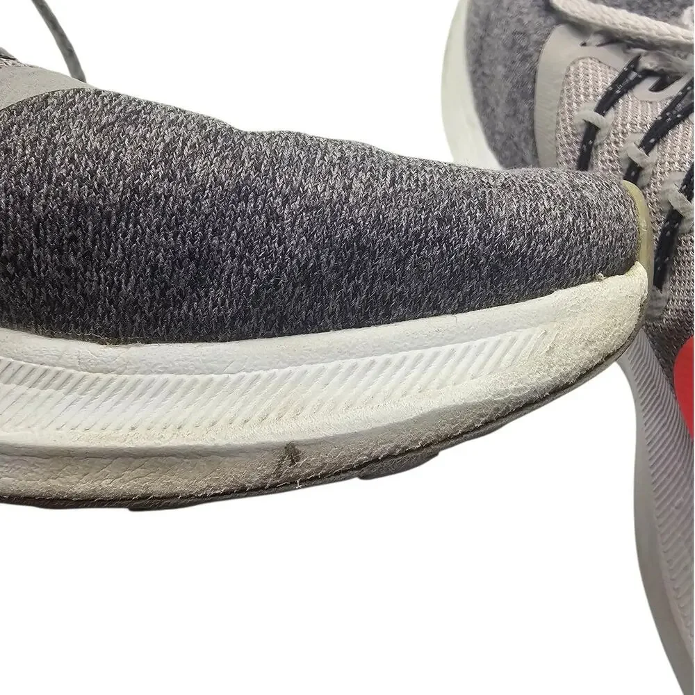 Nike Heather Gray & Pink Run Swift Casual Running Athletic Sneakers